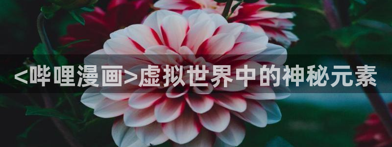 羞羞歪歪漫画汗汗漫画：<哔哩漫画>虚拟世界中的神秘元素